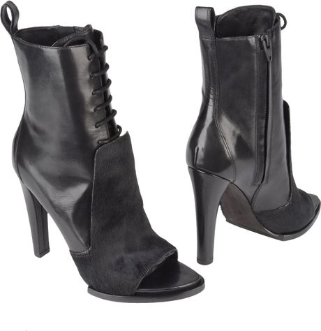 Alexander Wang Ankle Boots in Black - Lyst