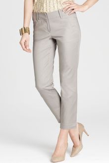 Ann Taylor Petite Cotton Perfect Capris - Lyst
