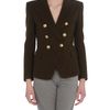 Balmain Blazer in Green - Lyst