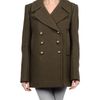 Balmain Midlength Jacket in Gray (grey) - Lyst