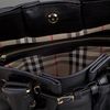 Burberry Leather Tote in Black - Lyst
