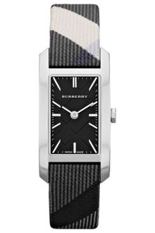 Burberry Womens Swiss Beat Check Fabric Strap 20mm - Lyst