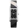 Burberry Womens Swiss Beat Check Fabric Strap 20mm in Black - Lyst