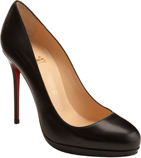 Christian Louboutin Filo in Black - Lyst