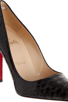 Christian Louboutin Python Pigalle - Lyst