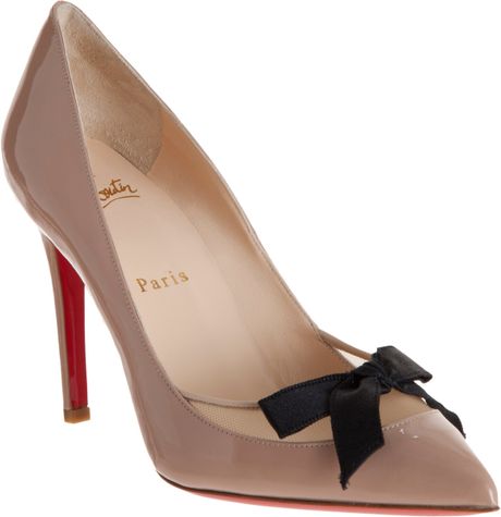Christian Louboutin Love Me in Beige (nude) - Lyst