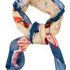 Dsquared2 Printed Silk Scarf in Beige - Lyst