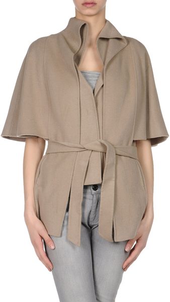 Elie Tahari Fulllength Jacket - Lyst