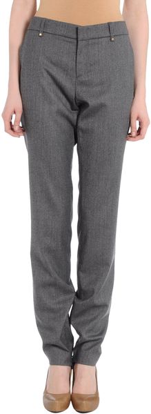 Gucci Casual Pants in Gray (lead) - Lyst