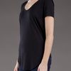 Helmut Lang Kinetic Basic Tshirt in Black - Lyst