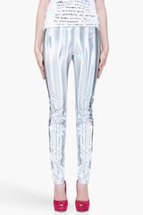 Hussein Chalayan Holographic Leggings