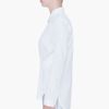 Hussein Chalayan White Pleated Front Blouse in White - Lyst