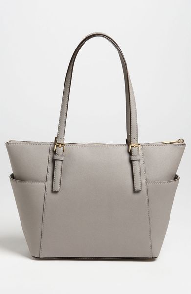 michael kors pearl grey tote