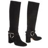 Prada Highheeled Boots in Black (brown) - Lyst