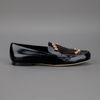 Chloé Leather Loafers in Black - Lyst