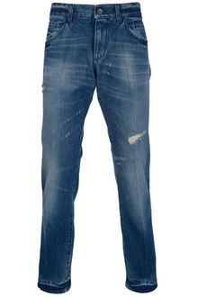 Dolce & Gabbana Stone Washed Jeans - Lyst