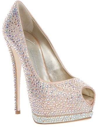 Giuseppe Zanotti Diamanté Pumps - Lyst