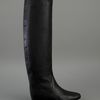 Lanvin Concealed Wedge Boots in Black - Lyst