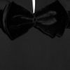 Burberry Prorsum Belted Crepe Gown in Black - Lyst