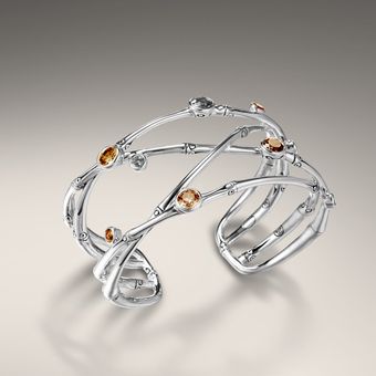 John Hardy Criss Cross Cuff - Lyst