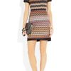 Missoni Zigzag Crochetknit Woolblend Dress in Multicolor (multicolored) - Lyst