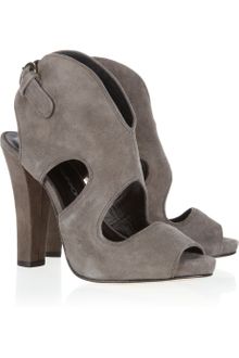 Rebecca Minkoff Demure Cutout Suede Sandals - Lyst