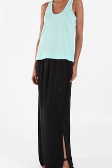 Tibi Silk Maxi Skirt - Lyst