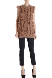 3.1 Phillip Lim Fringe Intarsia Tunic Sweater - Lyst