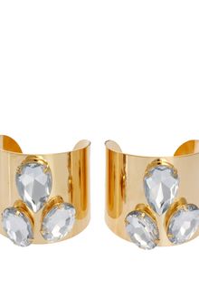 Asos Pack To Double Stone Cuffs - Lyst