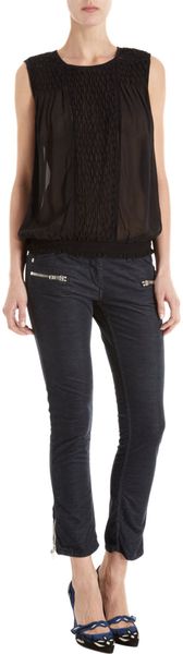 Isabel Marant Dakota Top in Black - Lyst