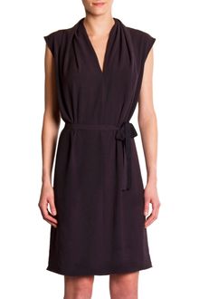 Lanvin V-Neck Dress - Lyst