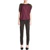 Lanvin Pailette Shoulder Top in Purple (wine) - Lyst