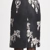 Oscar De La Renta Bijou Print Silk Skirt in Gray (black) - Lyst