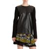 Proenza Schouler Leather Front Zip Sweater in Gold - Lyst