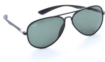 Ray-Ban Matte Aviator Sunglasses - Lyst