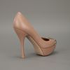 Valentino Leather Pumps in Beige (nude) - Lyst
