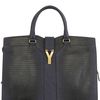 Yves Saint Laurent Large Cabas Chyc Tejus Nabuk Top Handle in Blue (navy) - Lyst