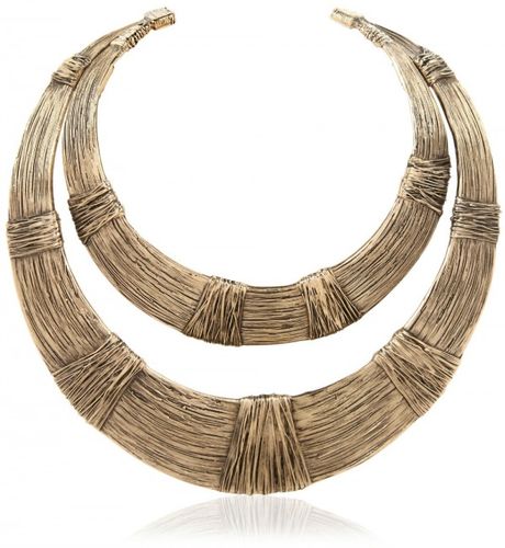 Aurelie Bidermann Dakota Necklace in Gold - Lyst