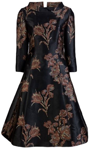 Barbara Tfank Iris Emblem Dress - Lyst