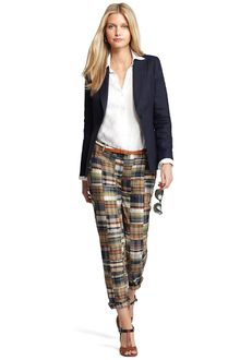 Brooks Brothers Cotton Madras Plaid Pants - Lyst