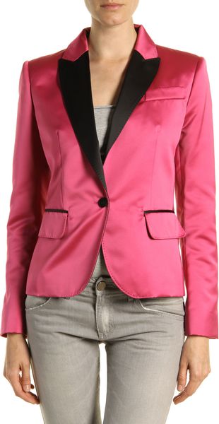 D&g Blazer in Purple (fuchsia) - Lyst