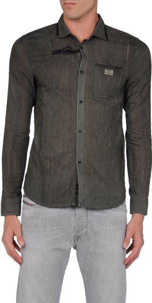 Diesel Long Sleeve Shirt - Lyst