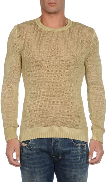 Diesel Crewneck Sweater - Lyst