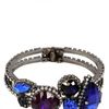 Erickson Beamon Purple and Blue Crystal Bracelet in Blue - Lyst