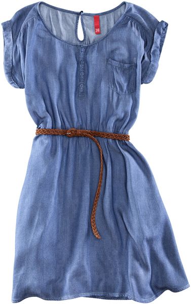 H&m Dress in Blue - Lyst