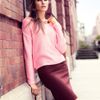 H&m Skirt in Purple (burgundy) - Lyst