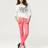 H&m Slim Jeans in Pink (denim) - Lyst
