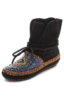 House Of Harlow Madison Beaded Moccasins - Lyst