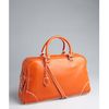 Marc Jacobs  Leather Venetia Push Lock Satchel in Orange - Lyst