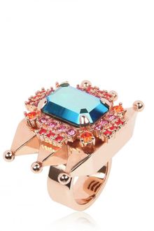 Mawi Pyramid and Gemstone Ring - Lyst